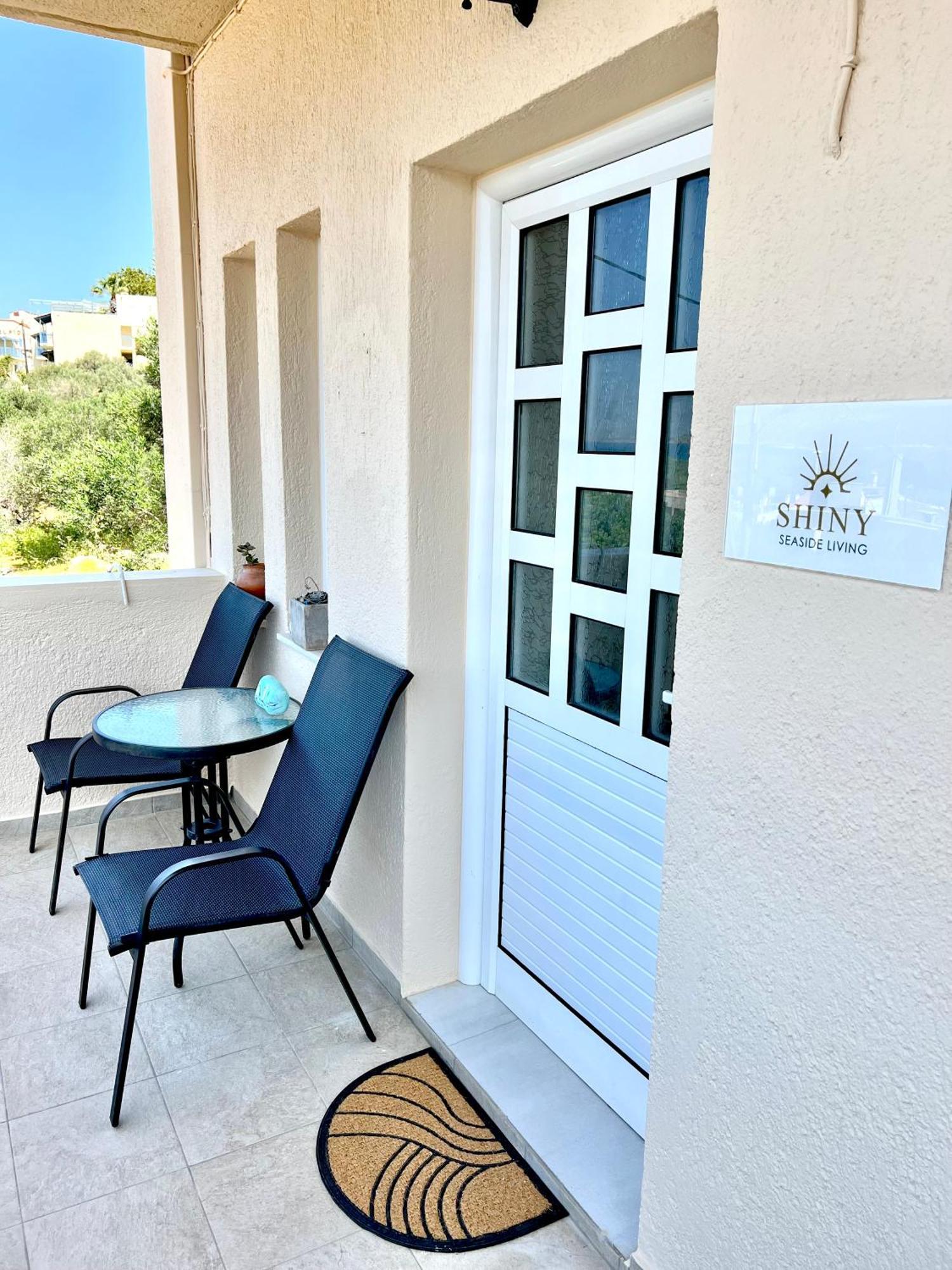“Shiny” Sea View Apartment At Istron Ágios Nikólaos Eksteriør bilde